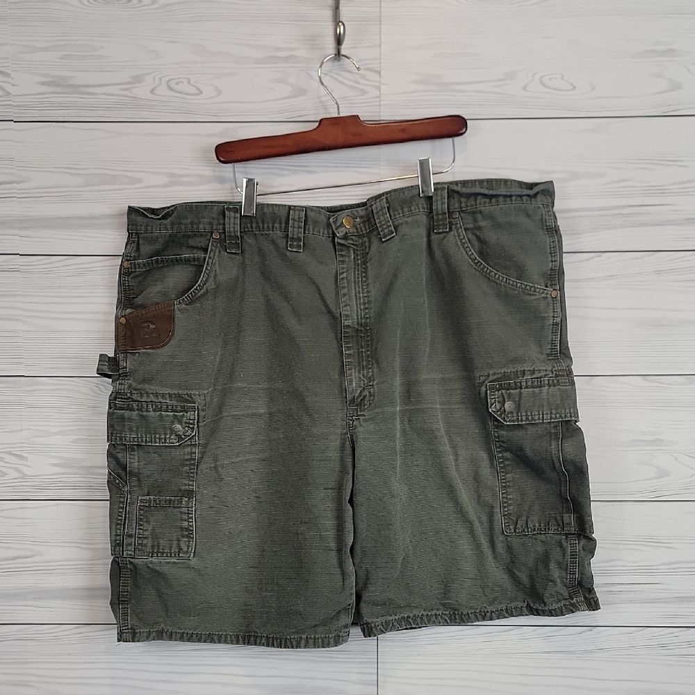 Wrangler Riggs Workwear Men's Green Cargo Shorts Size 48